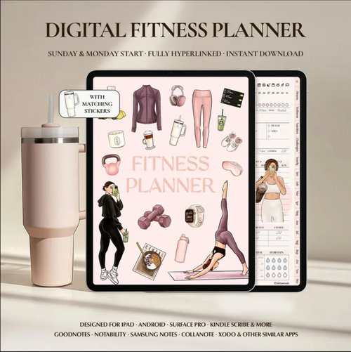 Vitalea Health Digital Fitness Planner